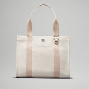 Lululemon Two-Tone Canvas Tote Bag